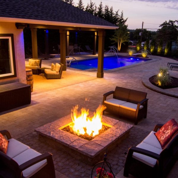 HPC Square Flat Gas Fire Pit Insert with On Off Electronic Ignition and Standard Burner For Cheap - Image 3