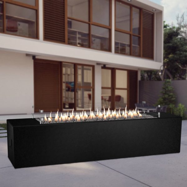 American Fyre Designs Milan 72-Inch Low Linear Gas Fire Pit Table For Cheap - Image 3
